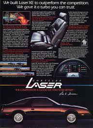 However, any car that matches the hp requirements is allowed to participate. Lost Cars Of The 1980s 1984 1986 Chrysler Laser Hemmings