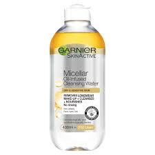 garnier micellar water oil infused
