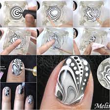 wonderful diy amazing water marble nails