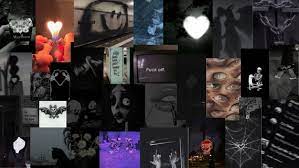 Grunge Dark Aesthetic Prints Collage
