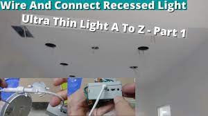 multiple led recessed lights diy