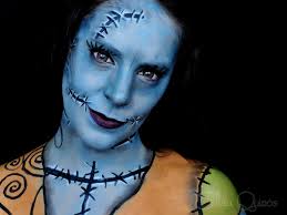 nightmare before christmas sally makeup