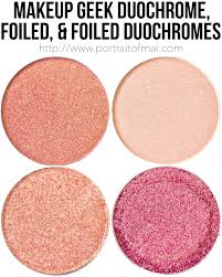 swatches review makeup geek duochrome