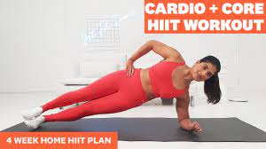 cardio and core workout wh 4 week