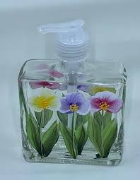 Spring Flower Soap Dispenser