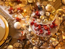 gold christmas home decoration design