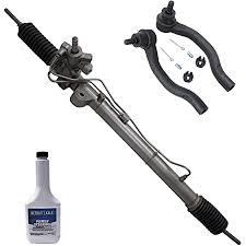 complete power steering rack and pinion