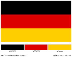 germany flag color codes