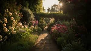 English Garden Stock Photos Images And