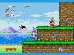 This game has adventure, action genres for super nintendo console and is one of a series of tiny toon adventures games. Tiny Toon Adventures Buster S Hidden Treasure Usa Rom Genesis Roms Emuparadise