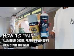 How To Paint Aluminium Doors Frames