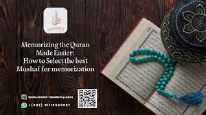 best mushaf for memorization