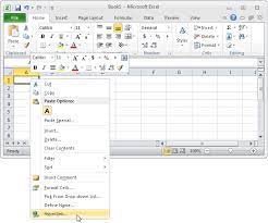 ms excel 2010 create a hyperlink to