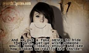 Losing isn't something that i can just brush off and fake a smile to hide most powerful a smile can hide quotations. Smile Mask Broken Heart Fake Smile Anime Girl Novocom Top