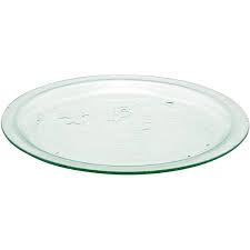 Clear Glass Round Platter