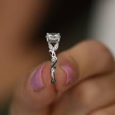 vine diamond enement ring