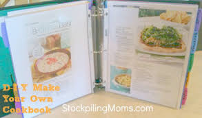 d i y make your own cookbook