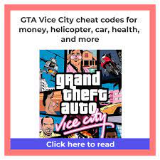 gta vice city cheat codes for money