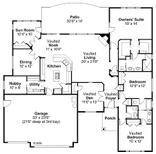 House Plan 59782 Ranch Style With