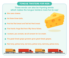 You can use this swimming information to make your own swimming trivia questions. Tongue Twisters For Kids Explore Funny Short Long Tongue Twisters