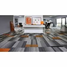 yarn office carpet tiles thickness 4
