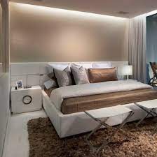 visually expand a small bedroom