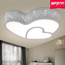 Buy Romantic Heart Boys And Girls Room Led Ceiling Lamp Bedroom Lamp Minimalist Modern Creative Marriage Room Lighting In Cheap Price On M Alibaba Com