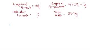 nh2 and a molar m of 32 06 g