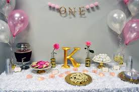 Gold Pink And White Princess Party