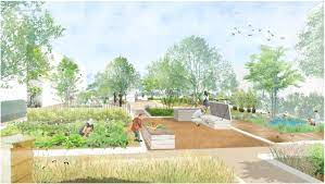 Community Garden Conceptual Design For
