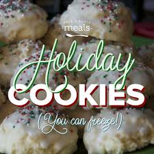 Best can you freeze christmas cookies from mwm 26 freezable christmas cookie recipes. 21 Holiday Cookies To Make Ahead Or Freeze Once A Month Meals