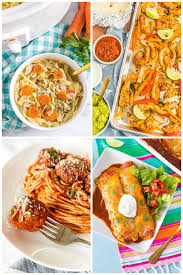 quick and easy to follow dinner ideas
