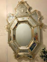Antique Murano Venetian Mirror 1900