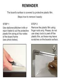 Side Whiteboard Dry Erase Board