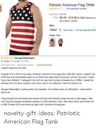Patriotic American Flag Tank Y 63 Customer Reviews