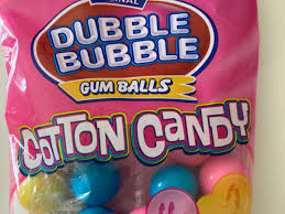 dubble bubble gum cotton candy