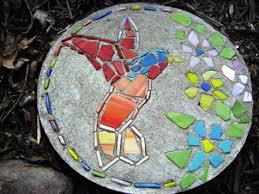 Garden Mosaic Stepping Stone
