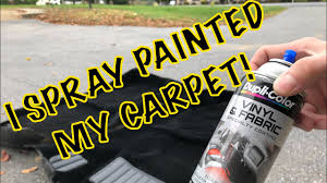 i spray painted the 240sx carpet you