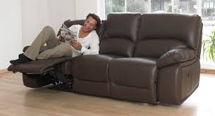 lucca 3 seater electric double recliner