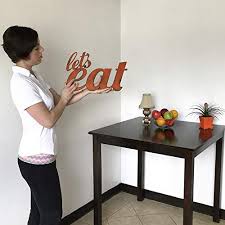 Let S Eat Metal Wall Art Home Decor