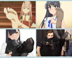 The smell of her feet. Anime Girls Showing Their Feet Trashtaste