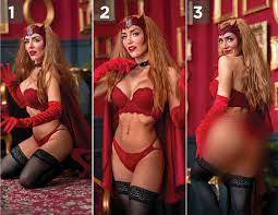 Scarlet witch lingerie