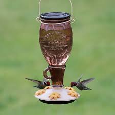 sugar maple top fill hummingbird feeder