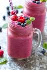 berry yummy smoothie shake