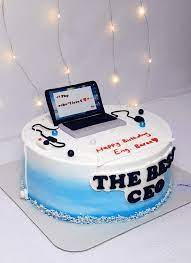 Over 400 exciting designs, delicious & delivered at short. Laptop Cake Design Images Laptop Birthday Cake Ideas