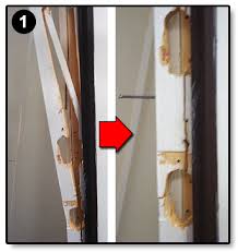 broken door frame repair