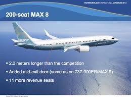 200 seater boeing 737 max 8