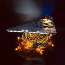 Led Lighting Kit For Moc Jedha City And Empire Spaceship Model For 21007 And 90007 Led Only No Kits Blocks Aliexpress