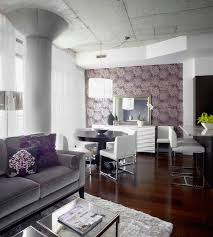 inspiring purple grey living room ideas