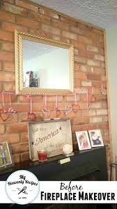 Fireplace Makeover Using Chalk Paint